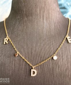 שרשרת אותיות יהלומים