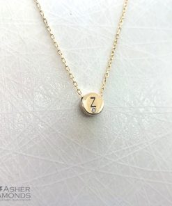 תליון אותיות עגול