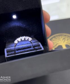 טבעת 5 יהלומים 1 קראט אנה
